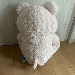 マイローズベアEX BIG ぬいぐるみ　ピンクの画像