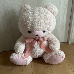 マイローズベアEX BIG ぬいぐるみ　ピンク