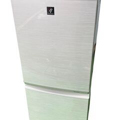 シャープ 冷蔵庫 SJ-PD14T-N 137L プラズマクラス...