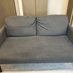 激安大特価⭐︎IKEA 2人掛けグレーソファ