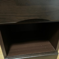 コンセント付きサイドテーブルの画像