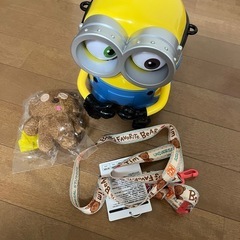 ユニバ　ミニオンのポップコーン入れ