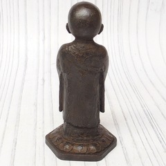 友沢正彦作 合掌地蔵菩薩 ブロンズ像 合掌地蔵菩薩 祈り：I・E・I オリジナルショップ - アートギャラリー