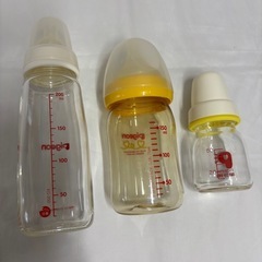 哺乳びん　3本セットの画像