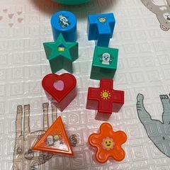 #67【美品】いないいないばぁ 型はめパズル ワンワンとうーたんの画像