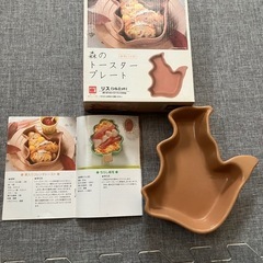 未使用森のトースタープレートの画像