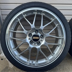 【美品】BBS ホイール 20インチ 4本セット タイヤ付き ミ...