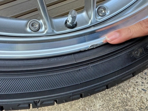 【美品】BBS ホイール 20インチ 4本セット タイヤ付き ミニバン 車 ホイル yokohama ビービーエス
