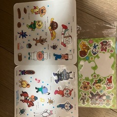 アンパンマン　シール　絵本の画像