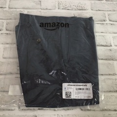 W139 未着用 Amazon essentials メンズ パンツ 28W×28L ネイビー ストレート シンプル アマゾンの画像