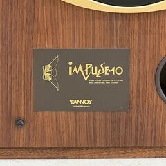 北海道 千歳市/恵庭市 近郊配送 TANNOY/タンノイ impulse 10 インパルス スピーカーペア ブックシェルフ型 ウォルナットの画像