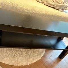 IKEA ラック　LACK ブラックの画像
