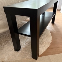IKEA ラック　LACK ブラック