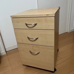デスク下キャビネット　引き出しの画像