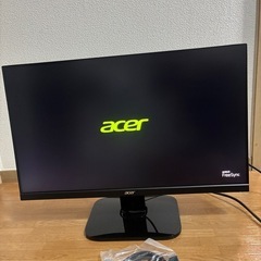 27インチ　液晶モニター　acer ka272　2023年6月製 