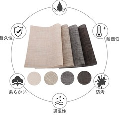 ランチョンマット コースターセットの画像