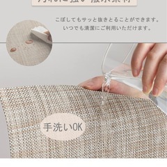 ランチョンマット コースターセットの画像