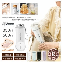 【受け渡し者決定】電気ケトル　持ち歩き用