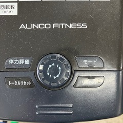 O2506-077　 ALFITS フィットネスバイク 年式不明　通電確認済み キズ汚れ有りの画像
