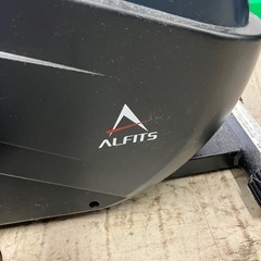 O2506-077　 ALFITS フィットネスバイク 年式不明　通電確認済み キズ汚れ有りの画像