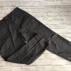 W141 未着用 Amazon essentials メンズ パンツ 38W×28L グレー ストレート シンプル アマゾン 現状品の画像