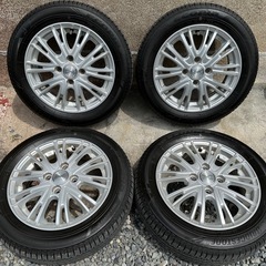 【美品 軽自動車用 14インチアルミホイール BRIDGESTO...