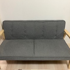 【Camden】北欧 木肘レトロソファ カムデン 2人掛け  北...