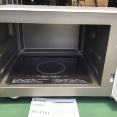 美品　シャープ オーブンレンジ RE-F161 2020年製の画像