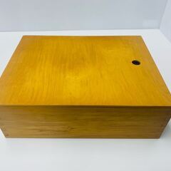 天然木 積み木 木箱付 知育玩具 無垢材の画像
