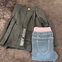 130ｾﾝﾁ子供服👖👚の画像