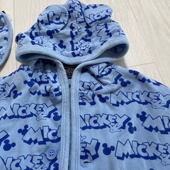 ベビードール　ポンチョ&スタイセットの画像