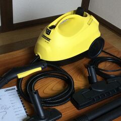 受付終了　ケルヒャー　スチームクリーナー　使用回数４回の画像