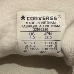 converse コンバース レディース スニーカー 23センチの画像