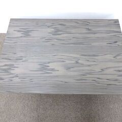 新札幌◆折り畳み式ローテーブル グレー系◆幅900mm×奥行600mm×高さ320mm No.3399の画像
