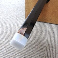 新札幌◆折り畳み式ローテーブル グレー系◆幅900mm×奥行600mm×高さ320mm No.3399の画像