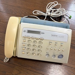 （受渡者決定）電話機　FAX