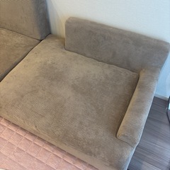ニトリコンパクトカウチソファの画像