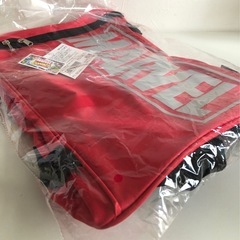 【未開封品】MARVEL マーベル バックパック 大容量 リュック 赤 プライズ品 アミューズメント景品 カバンの画像