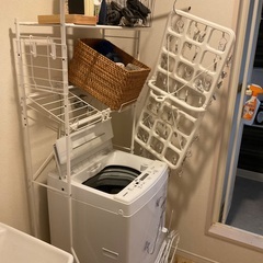 洗濯機と洗濯機の台