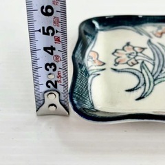 直接引き取り5%OFF　未使用品 インボイス登録店 和食器6枚セット 陶器 角皿 取り皿 豆皿 食器 お皿 一般家庭用品 飲食店 店舗用品 キッチン小物 保管品 603044の画像