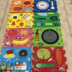 ミキハウスのソフトパズルの画像