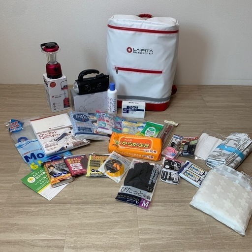 ラピタ非常用持ち出しバック②