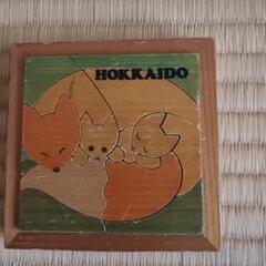 くまときつねのパズルの画像