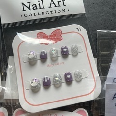 子供用ネイルチップ4点セットの画像