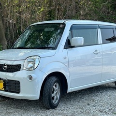 日産　モコ　純正ナビプッシュスタート　禁煙車　2年車検付けてから納車になります　コミコミ金額35万の画像