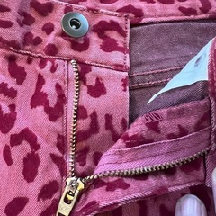 🌸500円商品✖️3つで1000円❗️ GU ショートパンツ アニマル ヒョウ柄 ピンクの画像