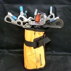 ☆Black Diamond EXPRESS PETZL アイススクリュー 7本セット 16cm×6本 10cm×1本 ブラックダイヤモンド ペツル アイスクライミング 雪山登山 札幌 北20条店の画像