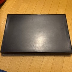 おぼん　黒茶色柄の画像