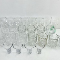 直接引き取り5%OFF　インボイス登録店 グラスまとめて25個セ...