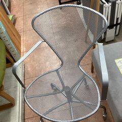 8/3 値下げ✨珍品✨emu エミュ(ACTUS/アクタス取扱）✨マウスアームチェア✨MADE IN ITALY✨オシャレ シルバー✨2138の画像